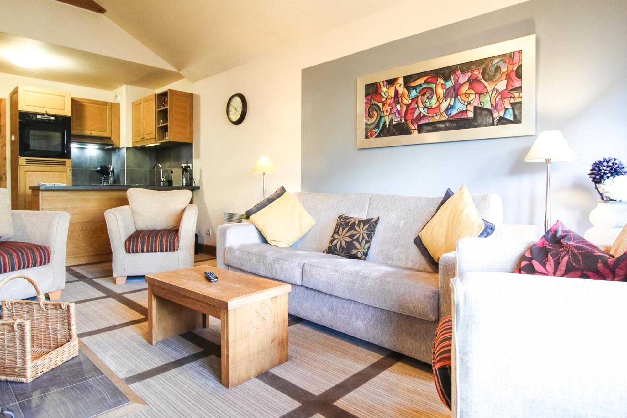 Exceptional 3 Bed Penthouse With Fireplace And Stunning Views Flaine Exterior foto